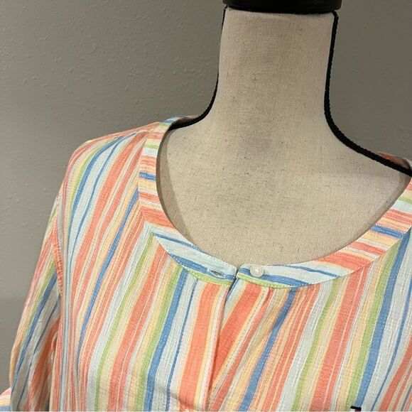 Tommy Hilfiger striped button Down dress - Picture 2 of 16